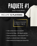 PAQUETE BUILD YOUR BRAND - 12 PIEZAS